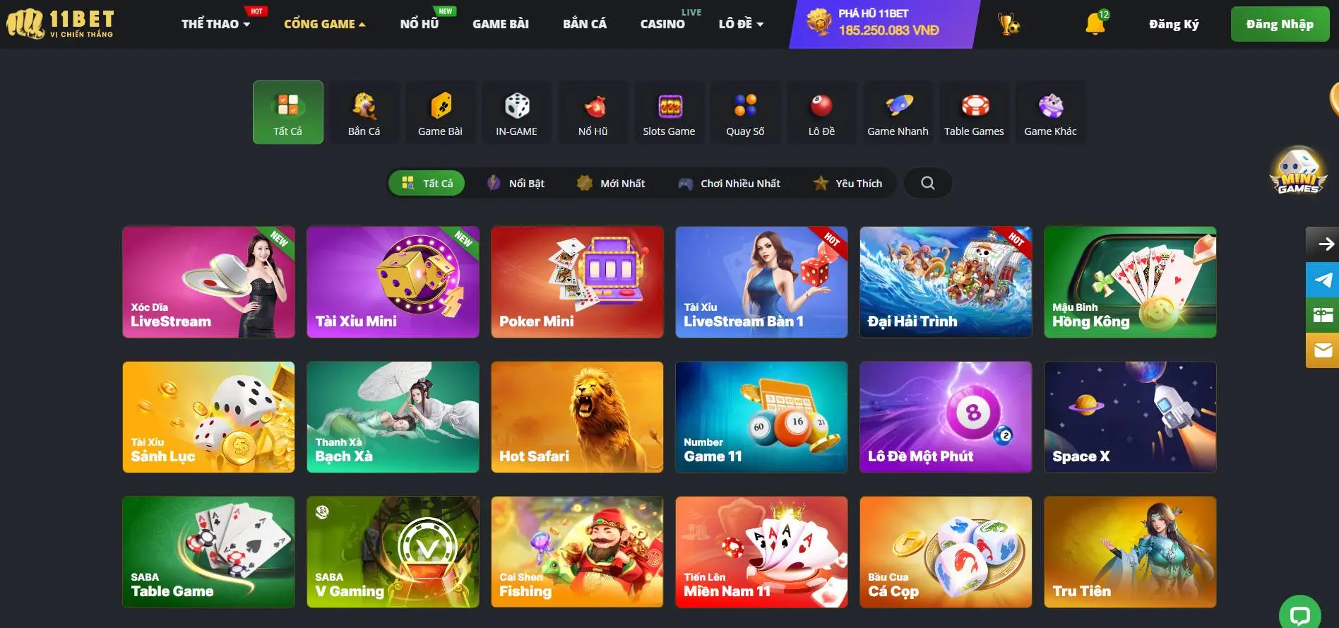 Giao diện và trải nghiệm của người dùng tại 11bet